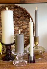 ATT - LED Taper Candle / Set of 2, Cream, 9.5"