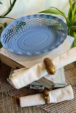 Food Basket - Enamel, French Blue