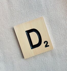 Lake City - Scrabble Tile D