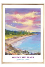 Janna Wilton - Art Print / Queensland Beach, 11 x 14"