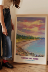 Janna Wilton - Art Print / Queensland Beach, 11 x 14"