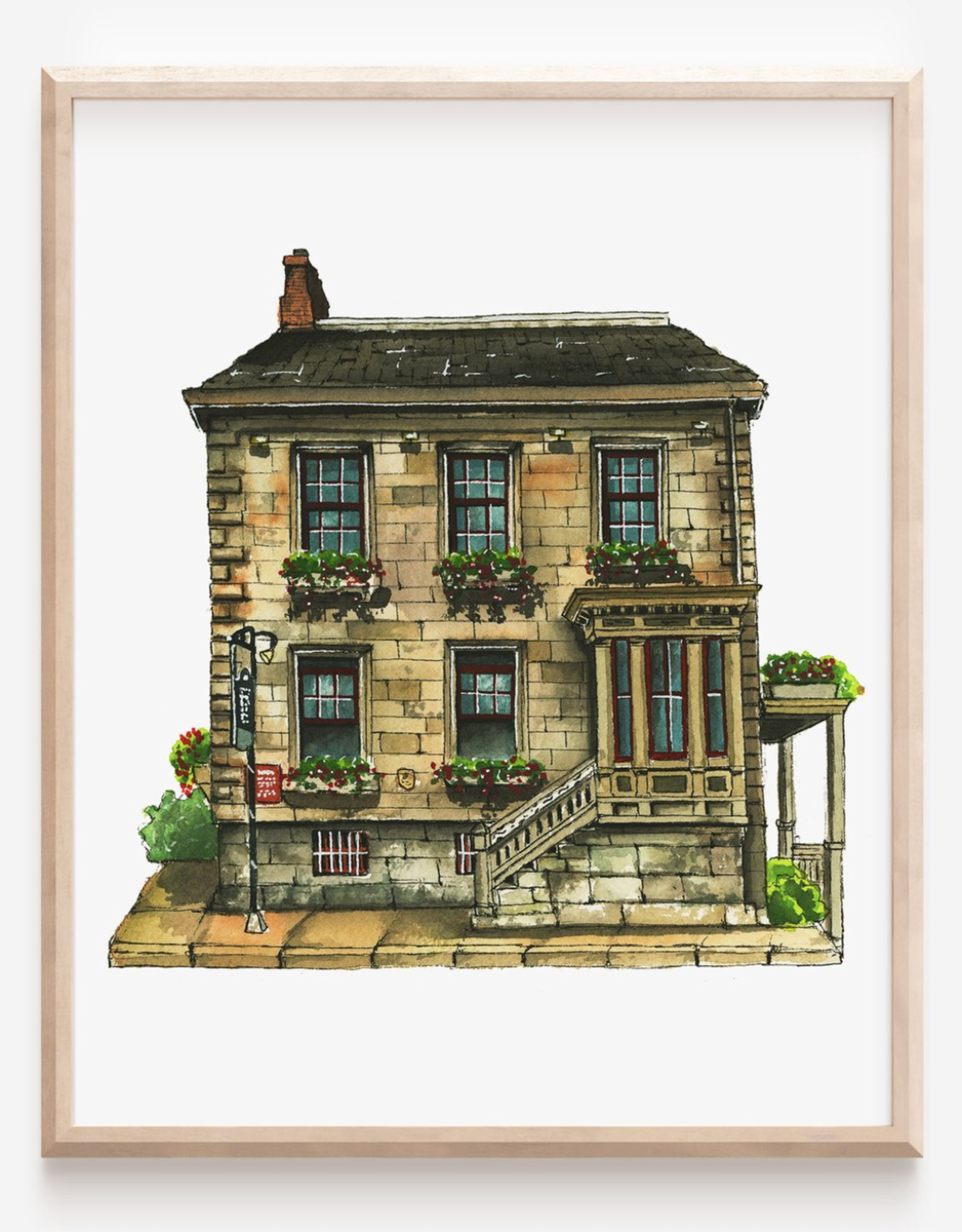 Janna Wilton - Art Print / Henry House, 8 x 10"