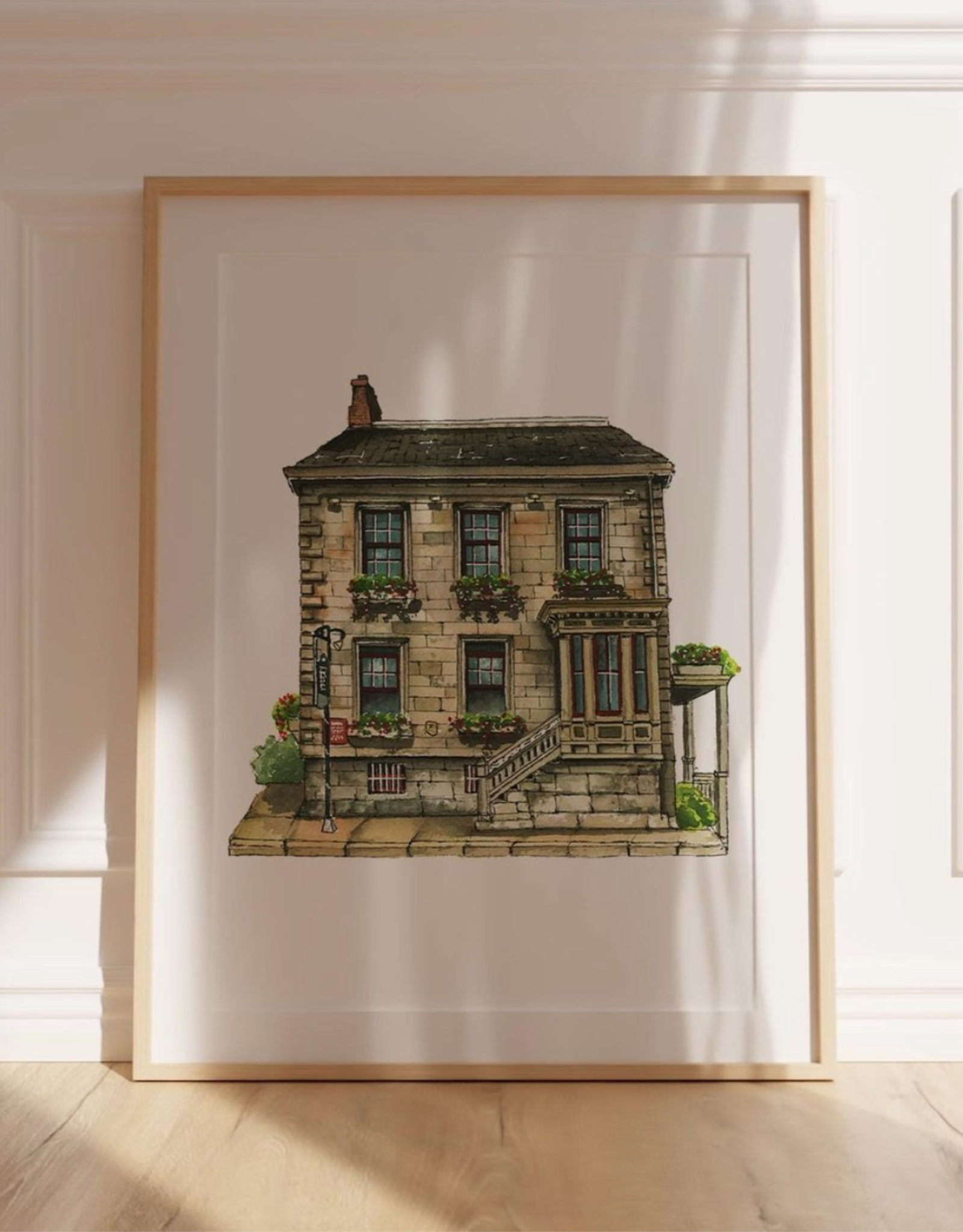 Janna Wilton - Art Print / Henry House, 8 x 10"