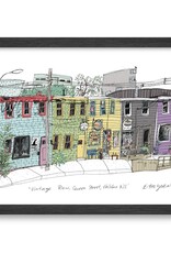Art Print - Emma Fitzgerald, Vintage Row, 8.5 x 11"