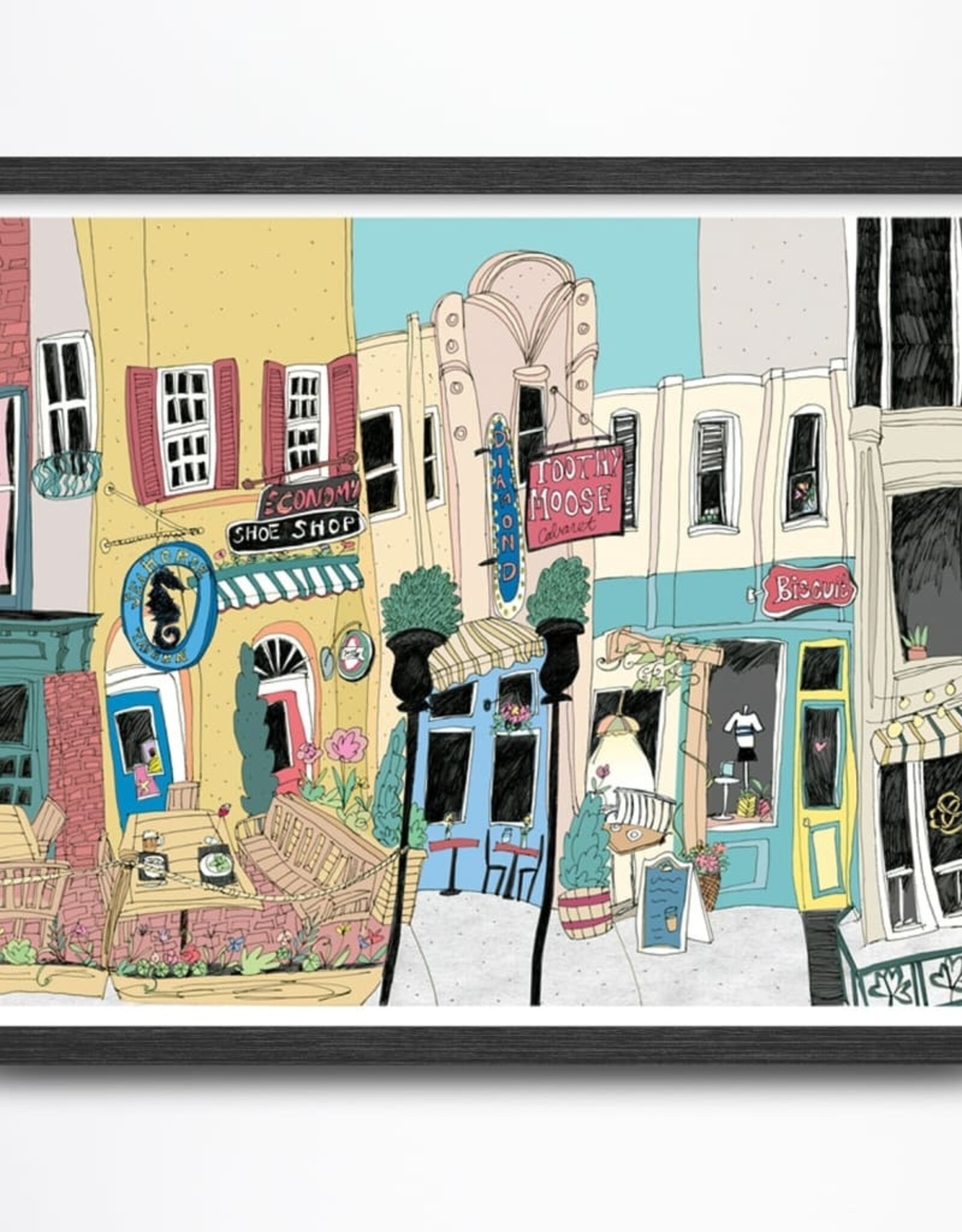 Emma Fitzgerald - Print / Argyle St, 8.5 x 11"