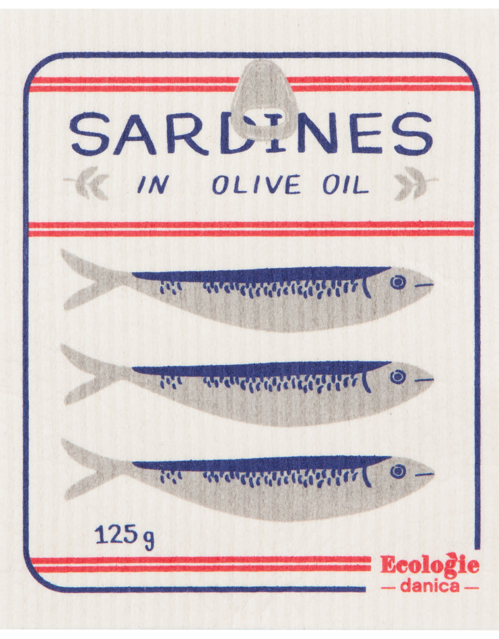Swedish Sponge Cloth - Tinned Fish