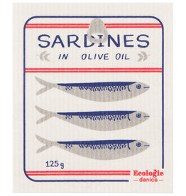 Swedish Sponge Cloth - Tinned Fish