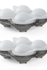 FCH - Ice Spheres * / Set of 2, 1.5" Silicone 4 Tray