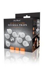 FCH - Ice Spheres * / Set of 2, 1.5" Silicone 4 Tray