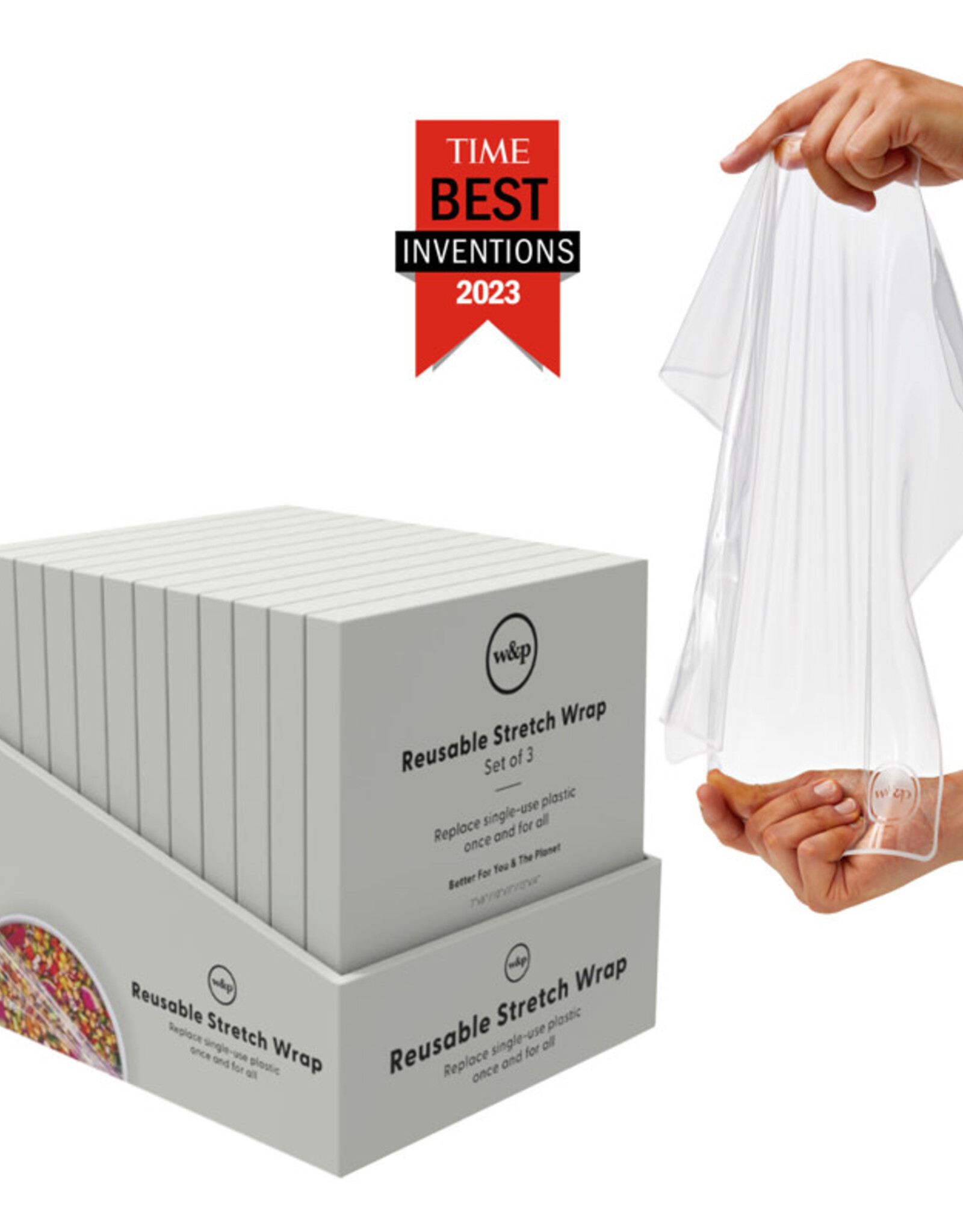 DCO - Silicone Cling Wrap, Set of 3