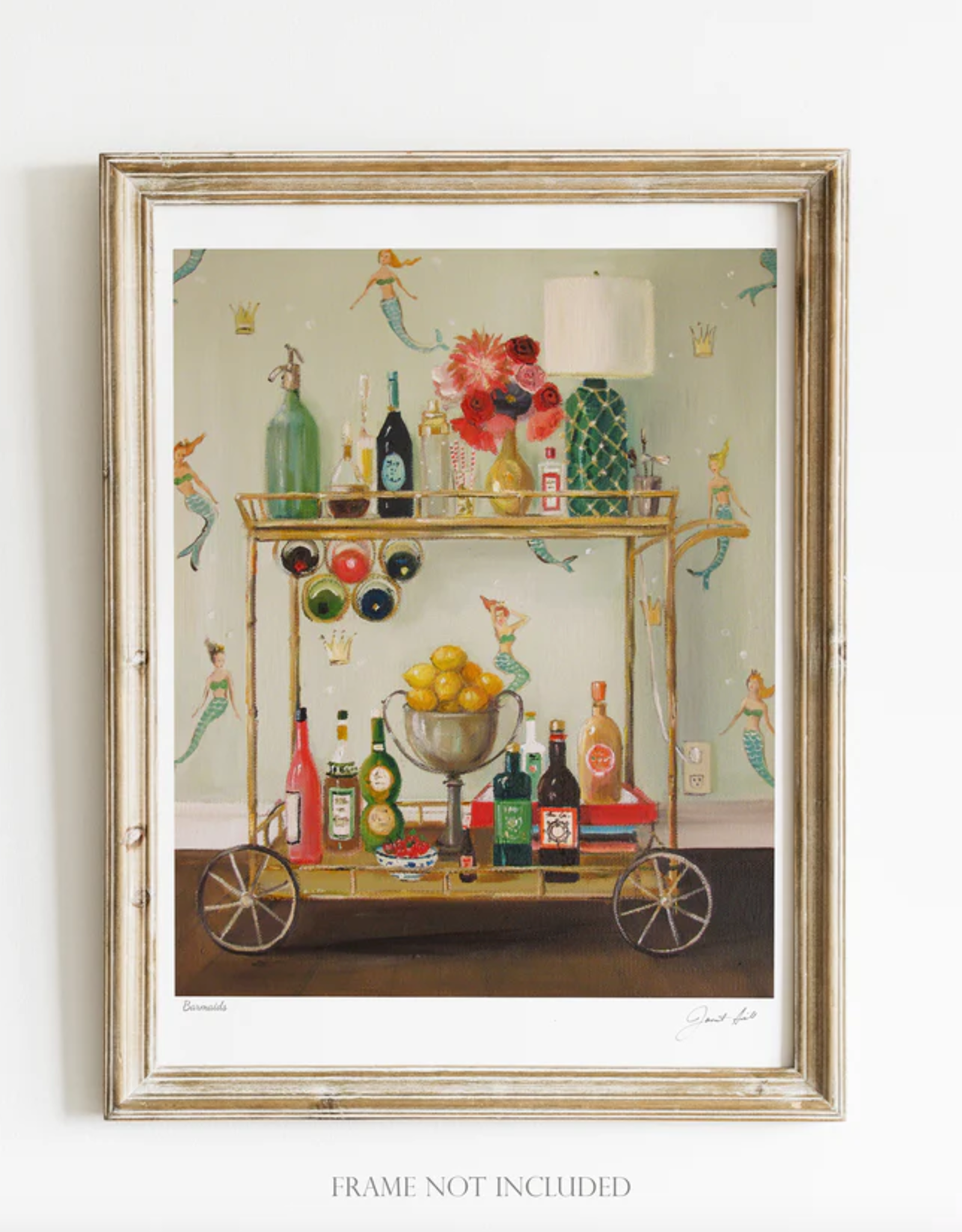 Janet Hill - Art Print / Barmaids, 11 x 13.5"