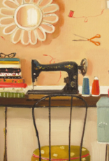 Janet Hill - Art Print / Hipster Crafter, 8.5 x 11"