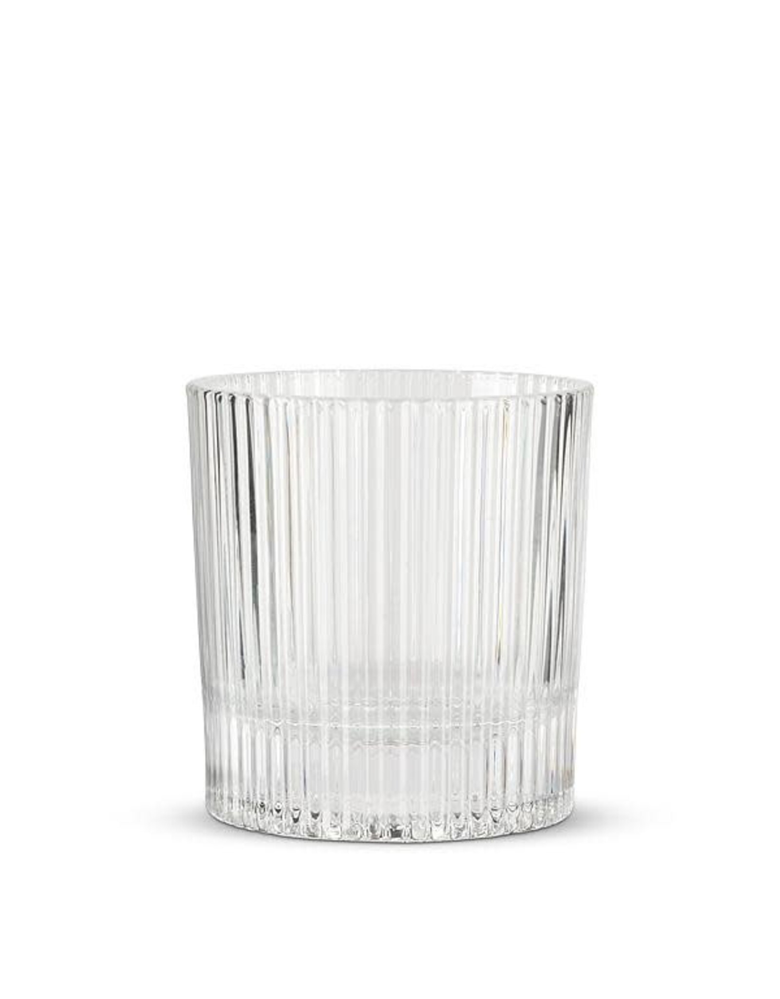 ATT - Glass / Ribbed Clear, 10oz, 3.5"