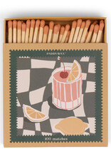 Matches - Cocktail, Refillable Box