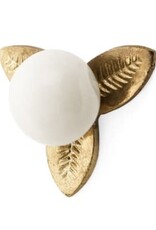 Knob - Brass Blossom