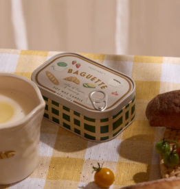 Candle - Decorative Tin, Baguette