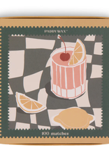 Matches - Cocktail, Refillable Box