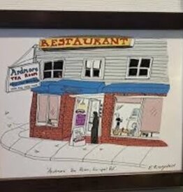 Emma Fitzgerald - Art Print, Ardmore Tea Room 8.5 x 11