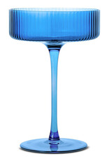 ICM - Cocktail Coupe / Ribbed Ocean, 10oz
