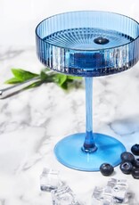 ICM - Cocktail Coupe / Ribbed Ocean, 10oz