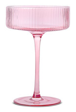 ICM - Cocktail Coupe / Ribbed Roses, 10oz
