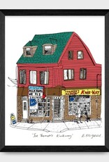 Emma Fitzgerald - Art Print, Joe Thomeh's Kwikway, 8.5 x 11"