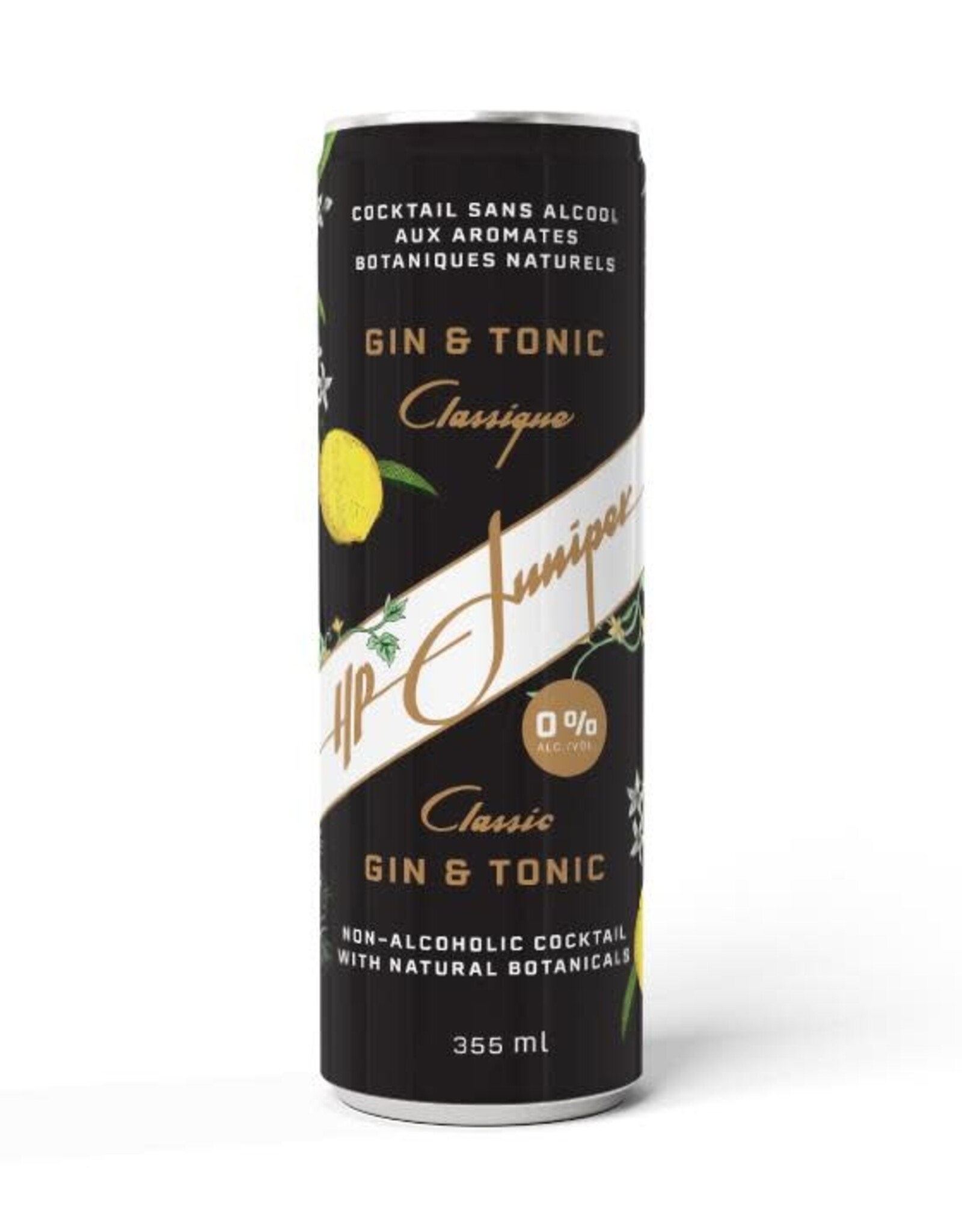 JMI - HP Zero Proof Cocktail / Gin & Tonic, 355ml