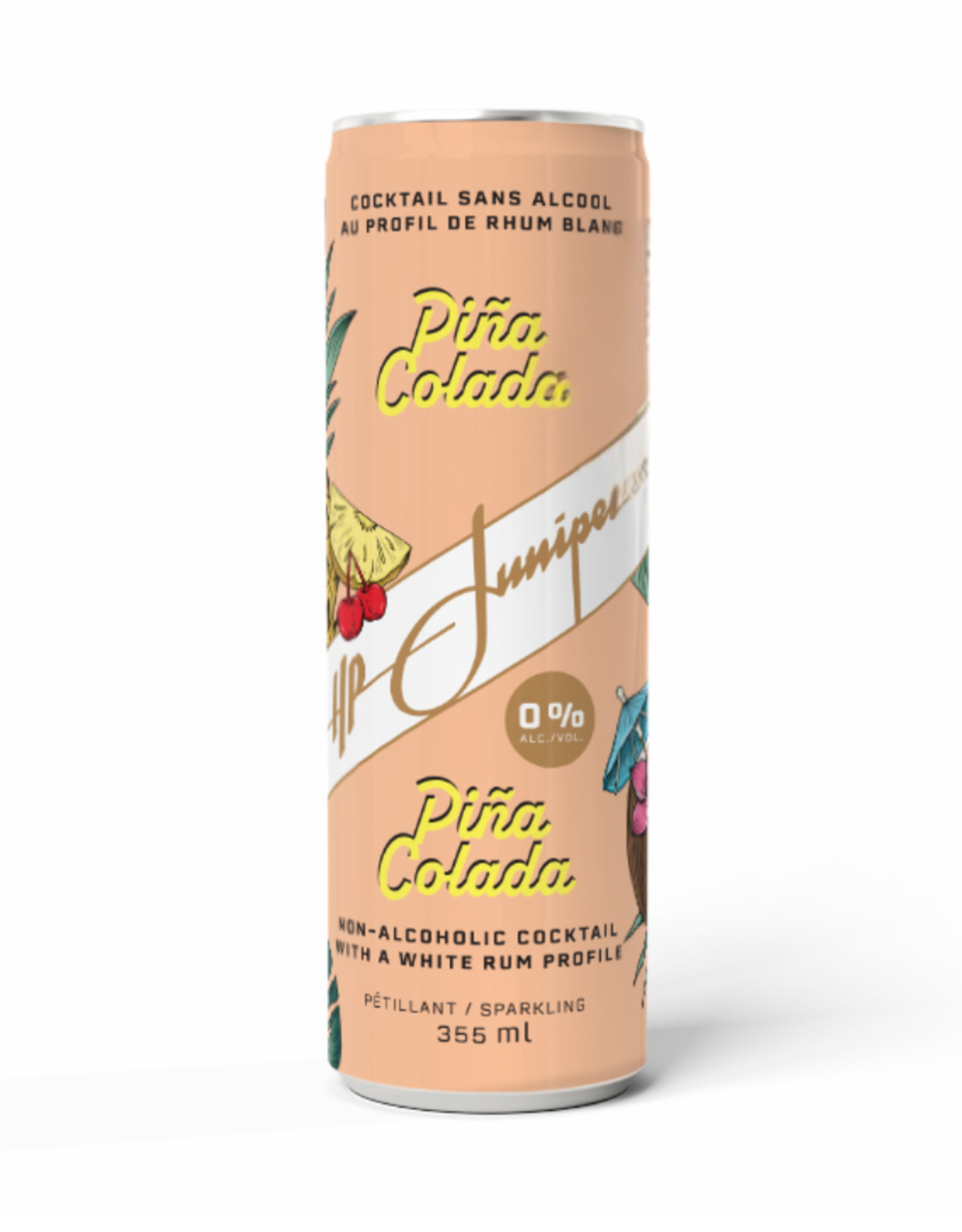 Zero Proof Cocktail - HP Juniper, Pina Colada