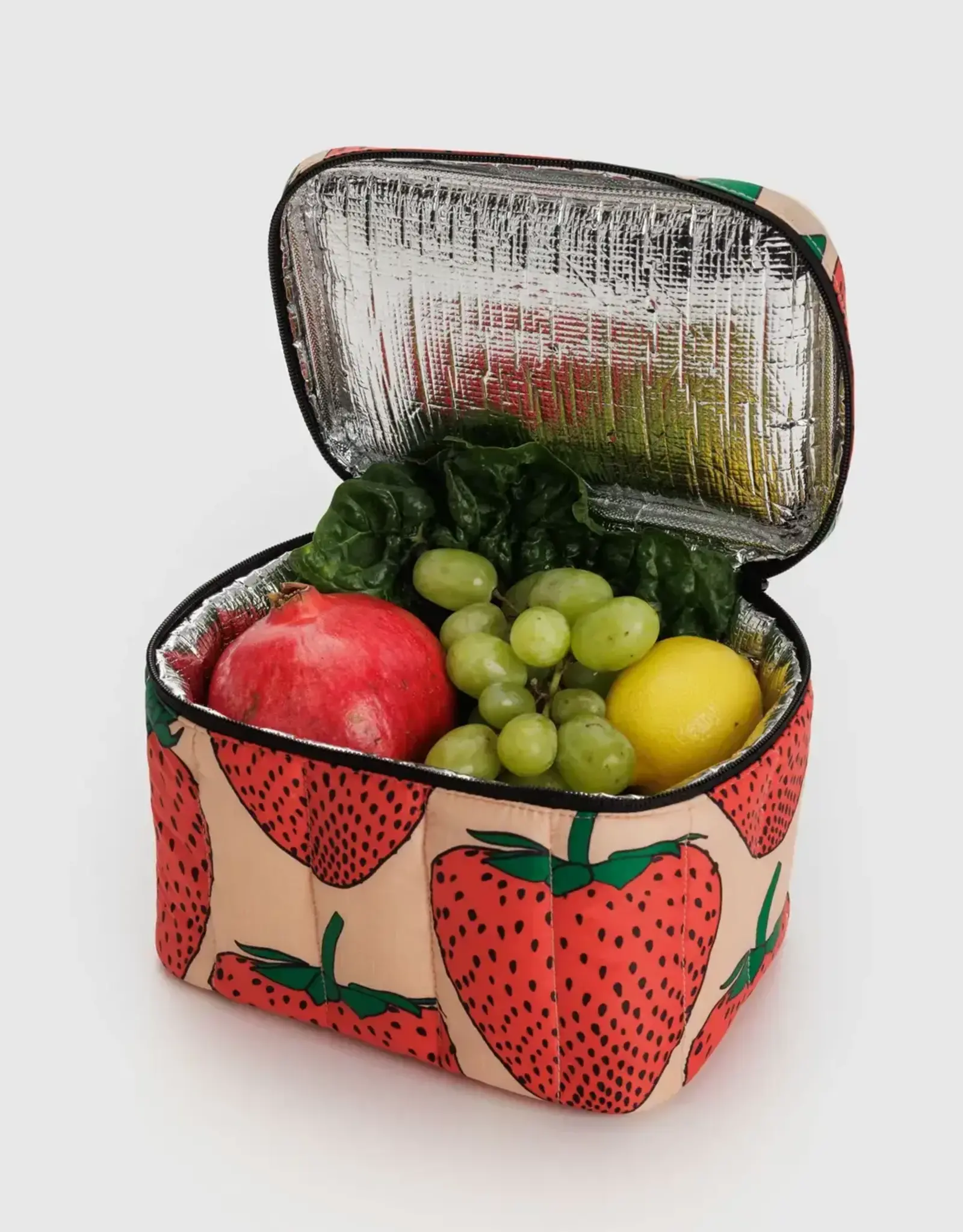 Baggu - Puffy Lunch Bag / Strawberry