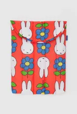 Baggu - Puffy Laptop Sleeve / Flower Miffy, 13" / 14"