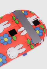 Baggu - Puffy Laptop Sleeve / Flower Miffy, 13" / 14"