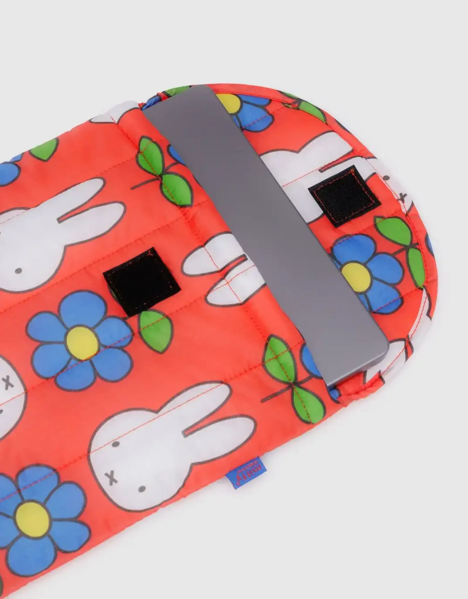 Baggu - Puffy Laptop Sleeve / Flower Miffy, 13" / 14"