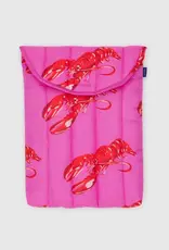 Baggu - Puffy Laptop Sleeve / Pink Lobster,  13" / 14"