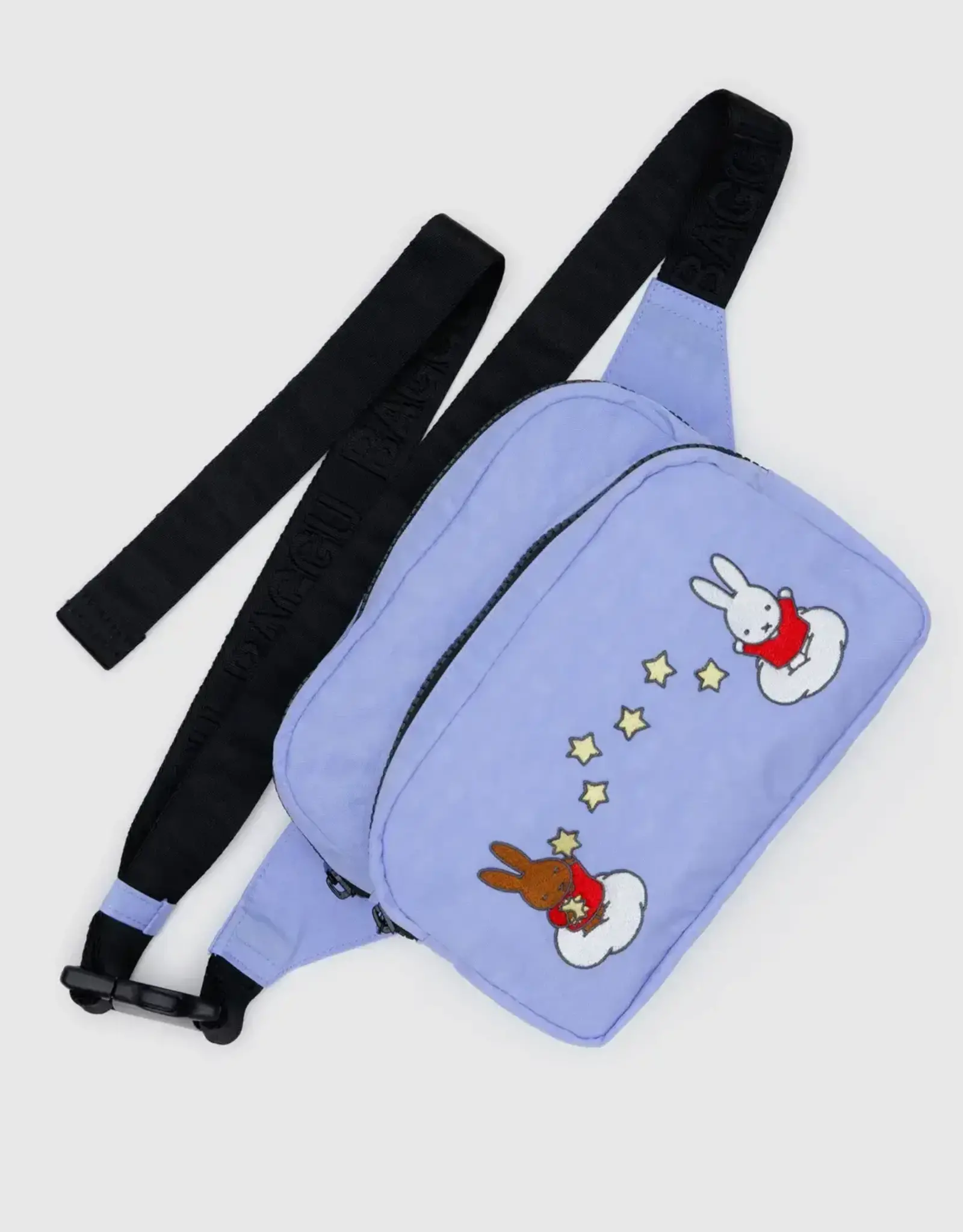Baggu - Fanny Pack / Sling 2 Pocket, Embroidered Miffy