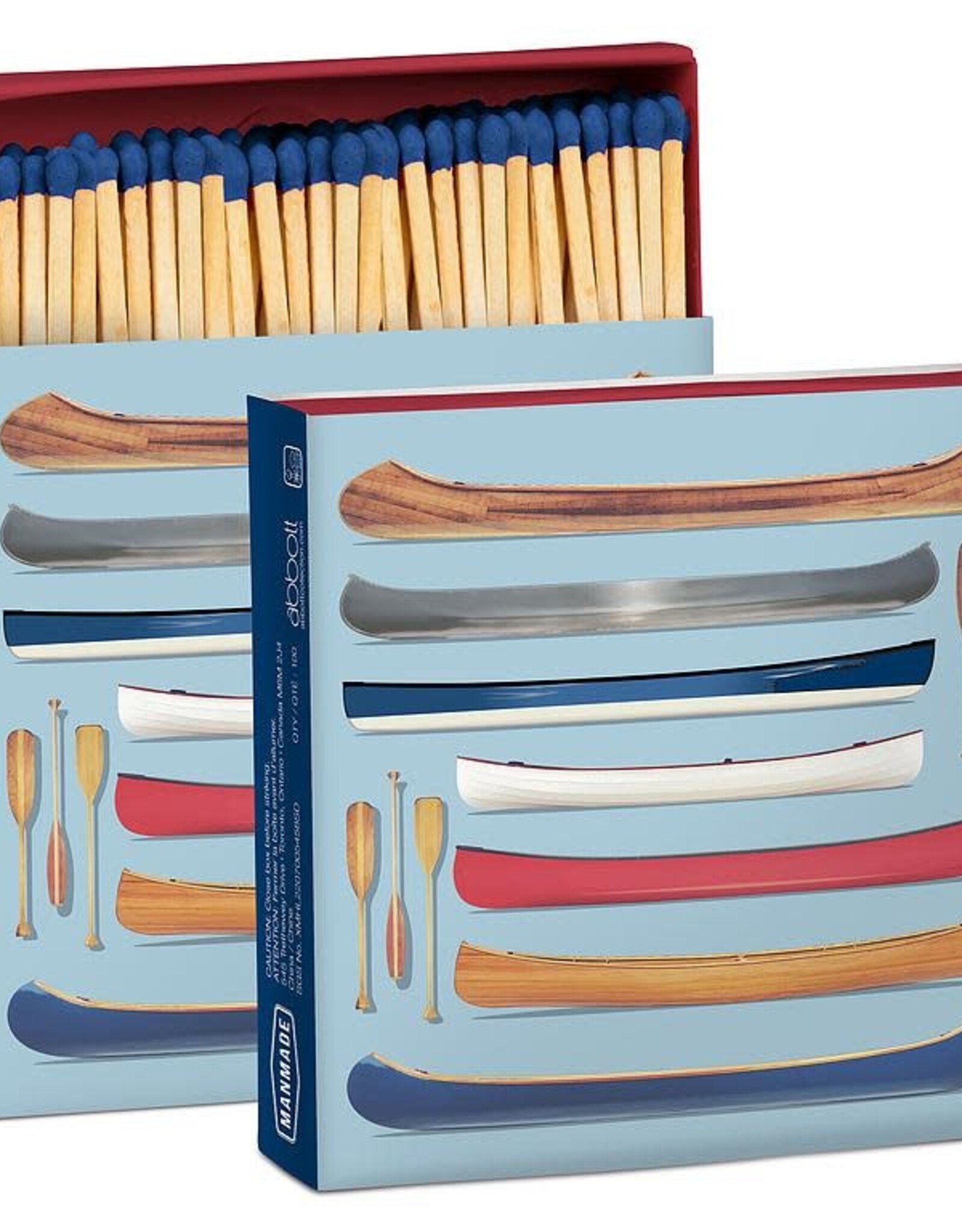Matches - Canoes, 100 Sticks