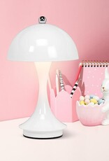 ATT - Dome Mushroom LED Lamp / White 10"