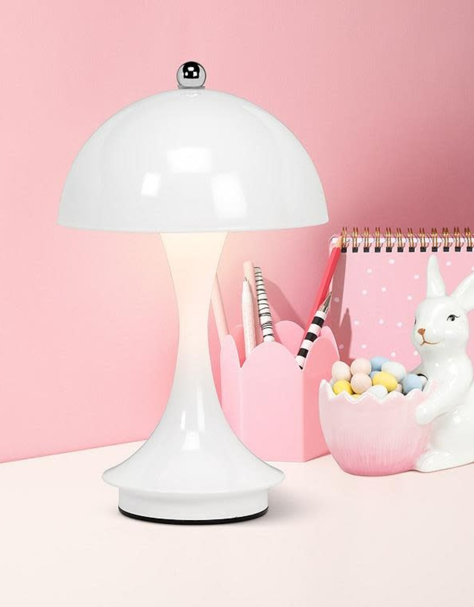 Lamp - Mushroom LED, White