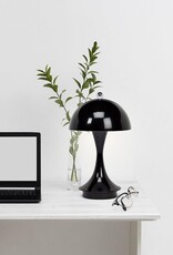 ATT - Dome Mushroom LED Lamp / Black 10"