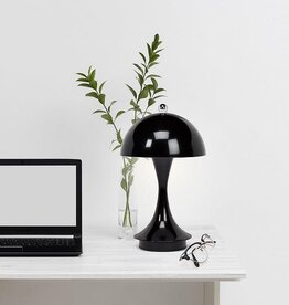 Lamp - LED Mushroom, Black