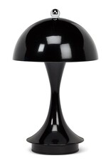 ATT - Dome Mushroom LED Lamp / Black 10"