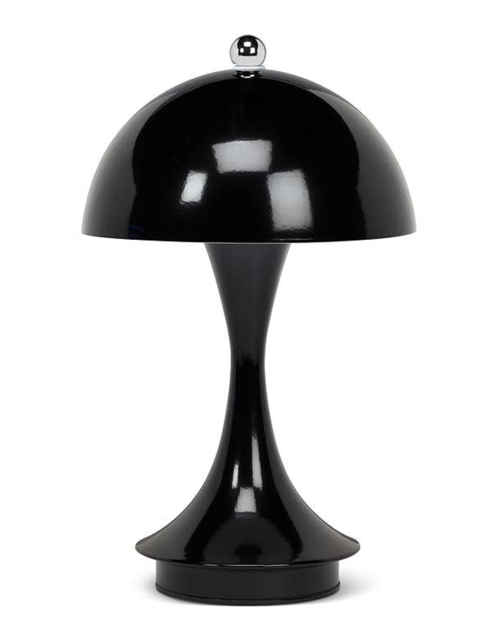 ATT - Dome Mushroom LED Lamp / Black 10"
