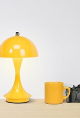 ATT - Dome Mushroom LED Lamp / Lemon 10"
