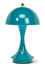 ATT - Dome Mushroom LED Lamp / Teal 10"