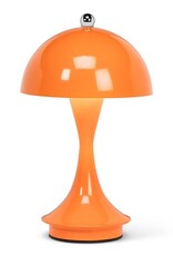 ATT - Dome Mushroom LED Lamp / Tangerine 10"