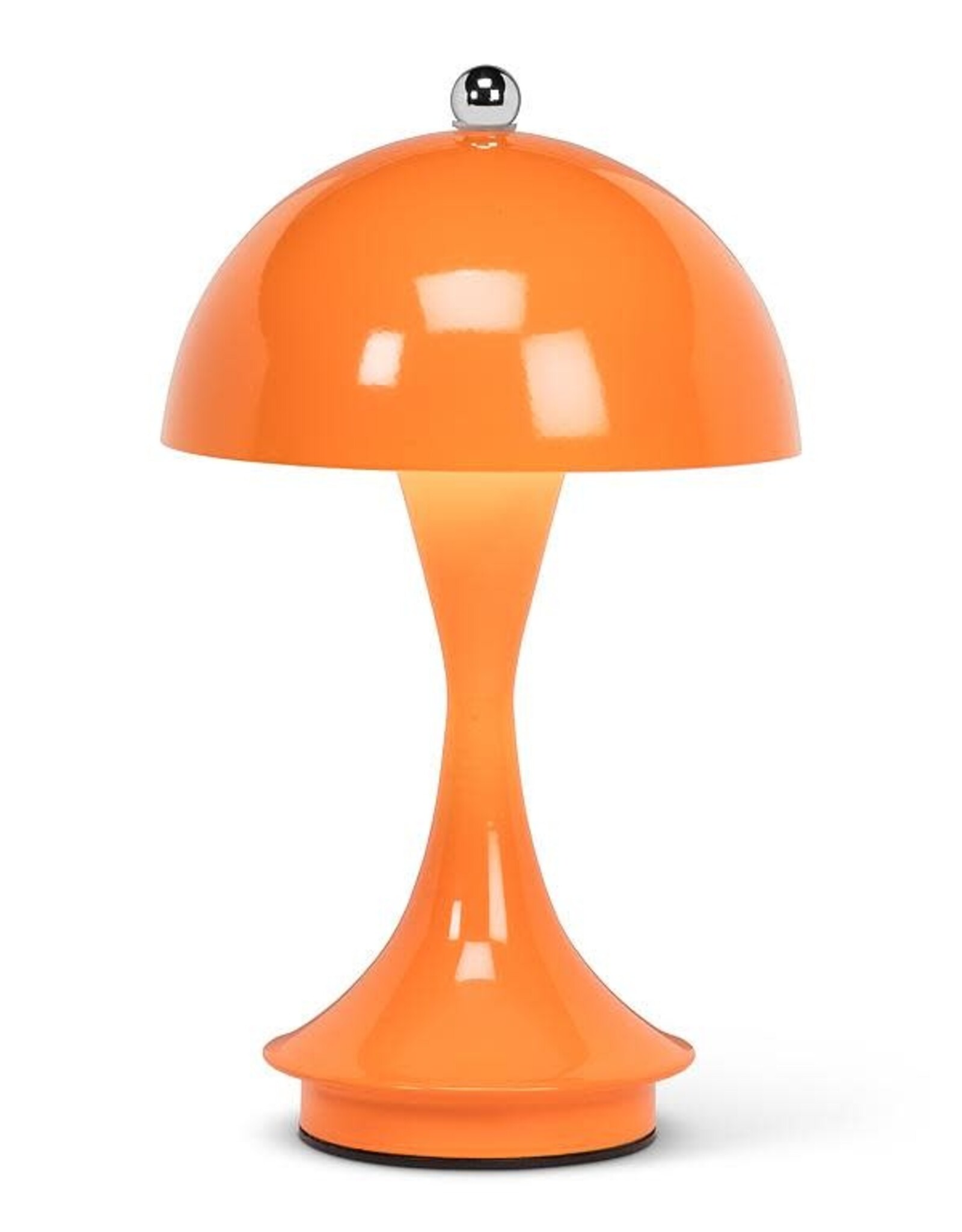 ATT - Dome Mushroom LED Lamp / Tangerine 10"