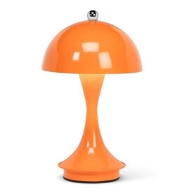 ATT - Dome Mushroom LED Lamp / Tangerine 10"