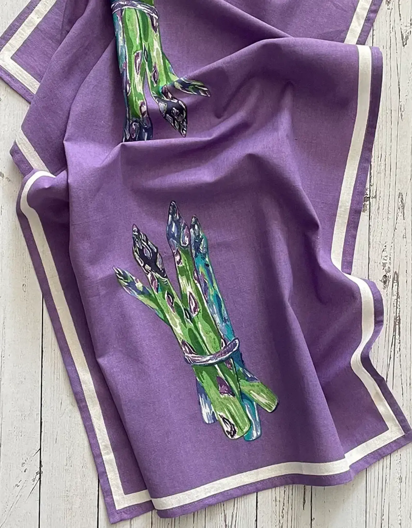MNY - Tea Towel Floursack / Set of 2, New Asparagus