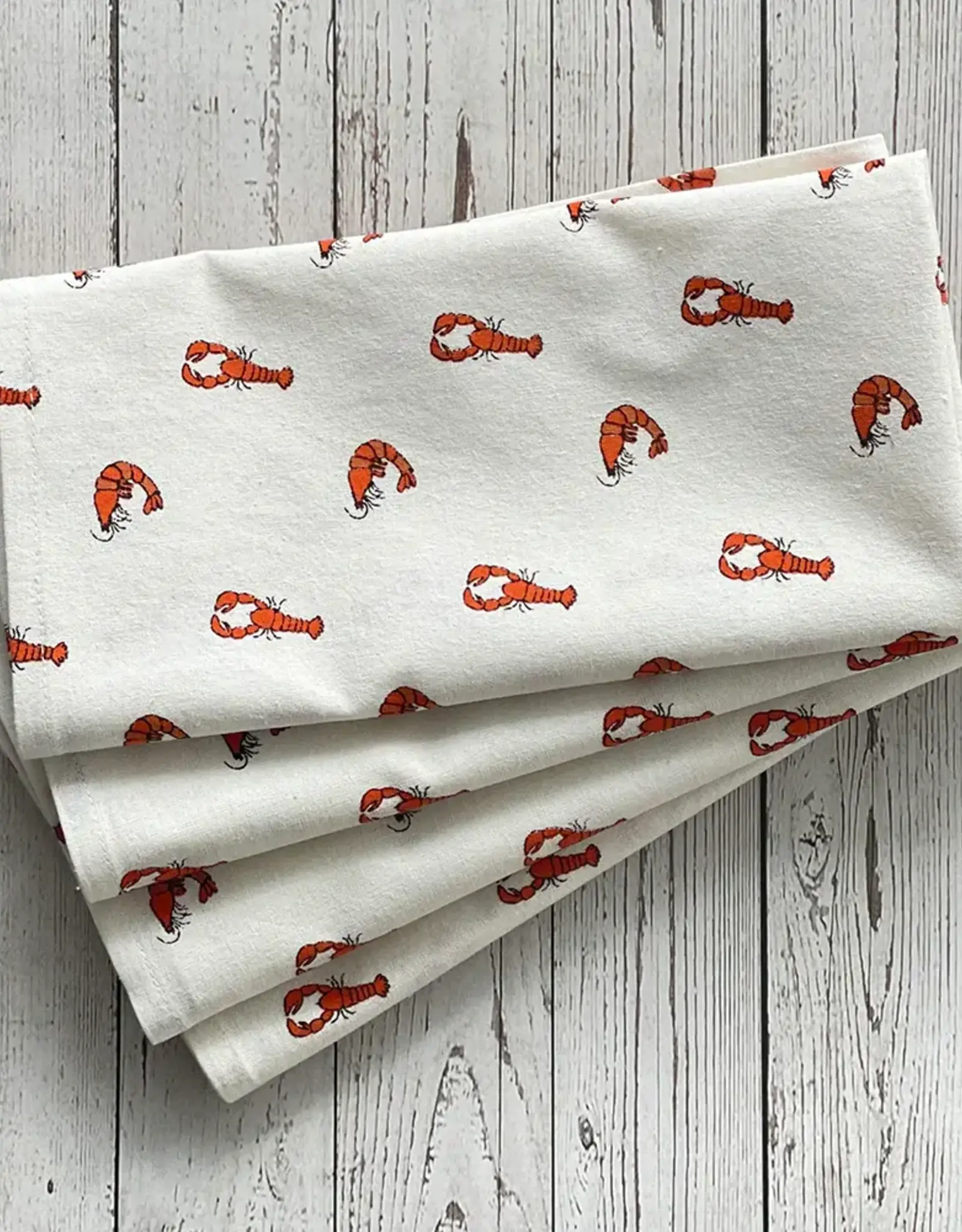 Cloth Napkins - Shellfish, set/4