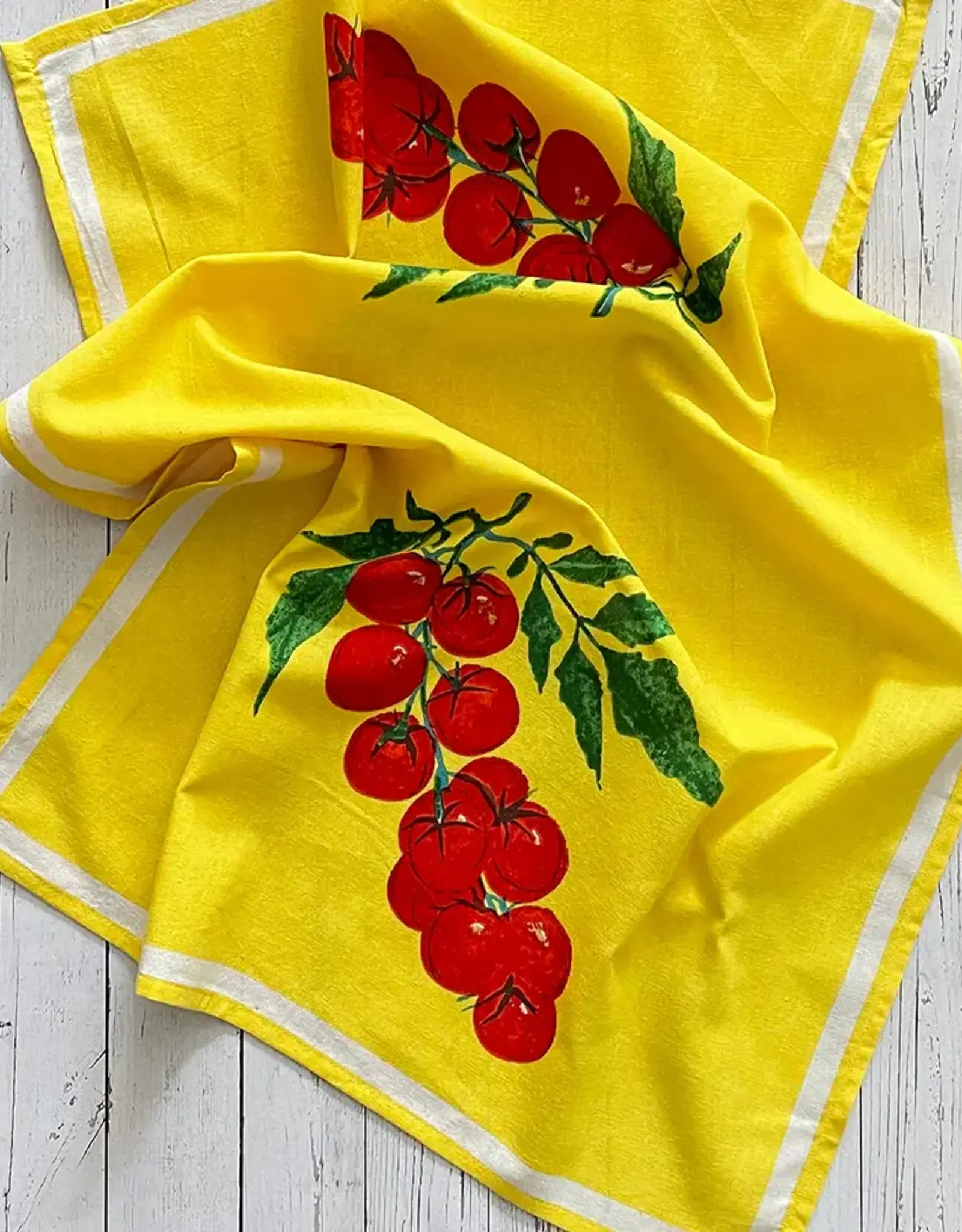MNY - Tea Towel / Set of 2, Floursack, Cherry Tomato