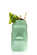 Tiki Glass - Statue Head